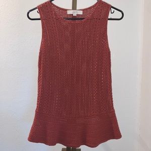 💥 Loft crochet tank top